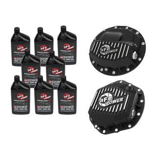 aFe Pro Series Front & Rear Diff Guard Package: Ram 2500 / 3500 19-26 6.7L Diesel w/ Oil