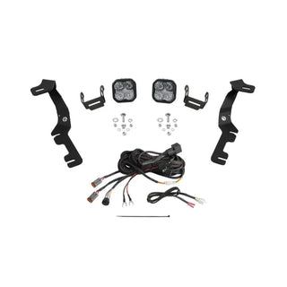 Diode Dynamics Stage Series Ditch Light Kit SS3 Pro White Combo: Fits Ram 1500 2019-2024 6.2L/5.7L