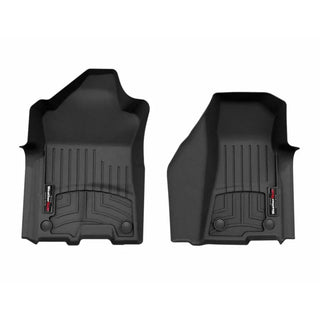 WeatherTech Front FloorLiner Vinyl HDTE: Ram 3500 2025-2026 6.7L Diesel / 6.4L 392 - Black