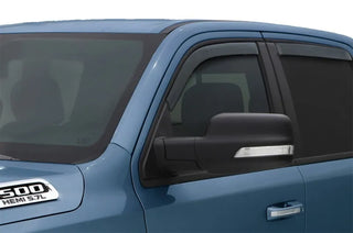 AVS Ventvisor In-Channel Window Deflectors (4PC, Smoke): RAM 1500 Quad Cab 2019 - 2025