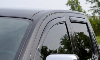 AVS Ventvisor In-Channel Window Deflectors (4PC, Smoke): RAM 1500 Quad Cab 2019 - 2025