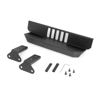 Rugged Ridge Aluminum XHD Rear Bumper Step (REAR): Jeep Wrangler 2007-2018 2.0L/3.8L