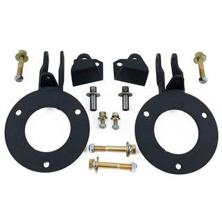 Tuff Country Front Dual Shock Kit (FRT): Fits Dodge Ram 2500/3500 2003-2013 5.7L/6.7L Diesel