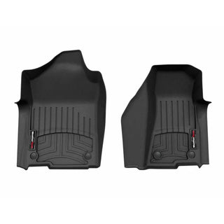 WeatherTech Front FloorLiner Vinyl HDTE: Ram 3500 2025-2026 6.7L Diesel / 6.4L 392 - Black