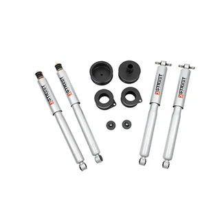 Belltech 2.5" Leveling Kit w/ Street Perf Shocks (F&R): Jeep Wrangler 07-17 3.8L/3.6L
