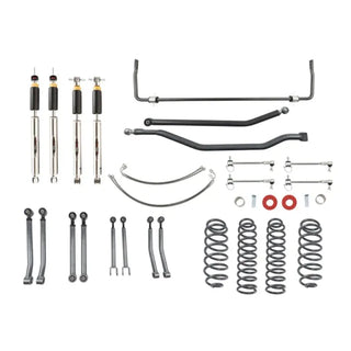 Belltech 4" Lift Kit w/ Trail Perf Plus Shocks & Rear Sway Bar (F&R): Jeep Wrangler 07-17 3.8L/3.6L