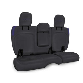 PRP Seats Rear Bench Covers 4 Door with Armrest (REAR): Jeep Wrangler JL 2018-2026 2.0L/3.6L/3.0L/6.4L - Black/Purple