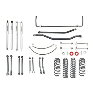 Belltech 4" Lift Kit w/ Trail Perf Shocks & Rear Sway Bar (F&R): Jeep Wrangler 07-17 3.8L/3.6L