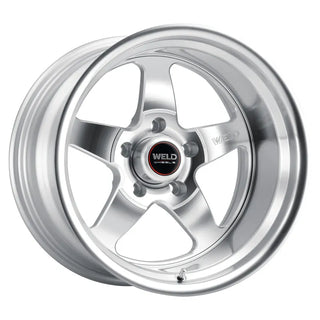 Weld S105 Ventura / Gloss Silver MACH | 20x8 | 5x127 | +0mm Offset