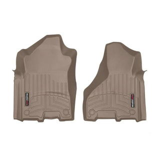 WeatherTech Front FloorLiner Tan (FRONT): Ram 2500/3500 2019-2026 6.7L Diesel / 6.4L 392