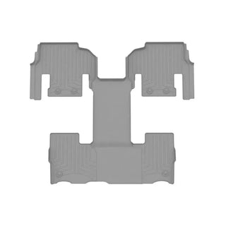 WeatherTech 2nd & 3rd Row FloorLiner Grey (F&R): Jeep Wagoneer 2022-2024 7 Passenger