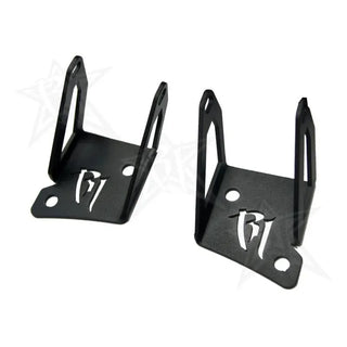 Rigid Industries PRO A-Pillar Mounts (S/S) (F&R): Jeep Wrangler JK 2007-2018