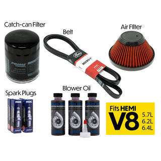 RIPP Supercharger V8 Tune-Up Bundle: Fits Most Jeep Grand Cherokee / Dodge Durango Models