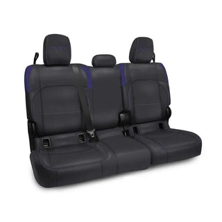PRP Rear Bench Covers No Armrest (REAR): Jeep Gladiator JT 2020-2025 3.6L/3.0L - Black/Purple