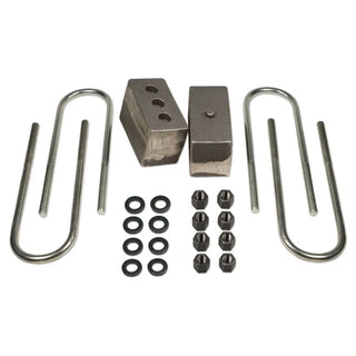 Tuff Country 4in Rear Block & U-Bolt Kit (REAR): Fits Dodge Ram 2500/3500 2003-2012 5.7L/6.7L Diesel