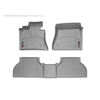 WeatherTech Front & Rear FloorLiners Grey (F&R): Jeep Wrangler Unlimited JK 2014-2018