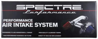 Spectre Polished Air Intake Kit w/Red Filter (F&R): Jeep Grand Cherokee / Dodge Durango 2016-2024 3.6L