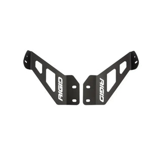 Rigid Industries 20" Adapt Hood Light Mount (FRONT): Jeep Wrangler JL 2018-26 / Gladiator JT 2020-25