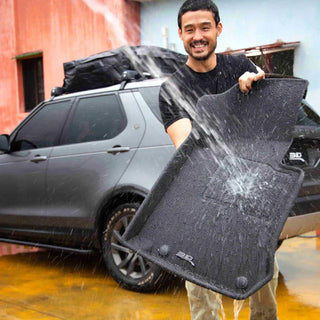 3D MAXpider ACE Kagu Floormats (Black, Both Rows): Dodge Challenger 2015 - 2023