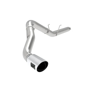 aFe Atlas 5" Aluminized Steel DPF-Back Exhaust Polished Tip: Ram 2500 / 3500 19-26 6.7L Diesel