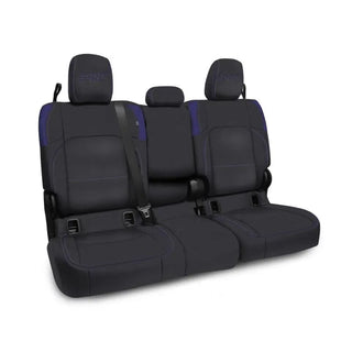 PRP Rear Bench Covers Armrest (REAR): Jeep Gladiator JT 2020-2025 3.6L/3.0L - Black/Purple