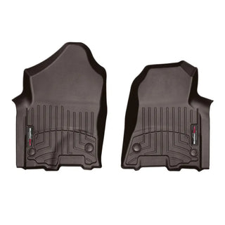 WeatherTech Front FloorLiner Cocoa (FRONT): Ram 1500 2019-2024 3.6L/6.2L