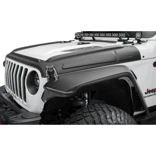Bushwacker Trail Armor Hood Armor: Jeep Wrangler JK 2007-2018 (FRONT)