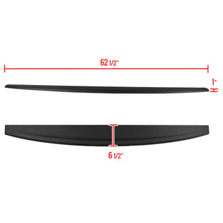 Spec D Tailgate Cap Cover (Black): Dodge Ram 2009 - 2018