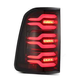 AlphaRex LUXX LED Tail Lights (Black / Red): Ram 1500 2019 - 2024