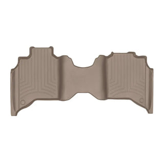 WeatherTech 1st Row Bench Seat Rear FloorLiner Tan (REAR): Ram 2500/3500 2019-2024 6.7L Diesel / 6.4L 392 Crew Cab