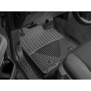 WeatherTech All-Weather Floor Mats 1st & 2nd Row Black (F&R): Jeep Wrangler YJ 1987-1995