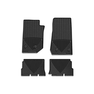 WeatherTech All-Weather Floor Mats Black (F&R): Jeep Wrangler Unlimited JK 2014-2018