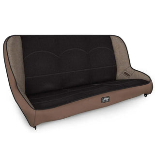 PRP Seats Classic Series Low Back Rear Bench Tan/Black (REAR): Jeep Wrangler 2007-2024 3.8L/3.6L V6