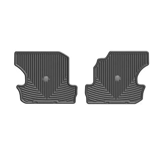 WeatherTech Rear All-Weather Floor Mats Black (REAR): Jeep Wrangler JL 2018-2026 2 Door