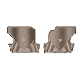 WeatherTech Rear All-Weather Floor Mats Tan (REAR): Jeep Wrangler JL 2018-2026 2 Door
