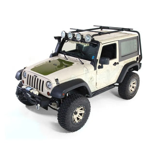 Rugged Ridge Sherpa Roof Rack Kit (2-DOOR TOP): Jeep Wrangler JK 2007-2018 3.6L/3.8L