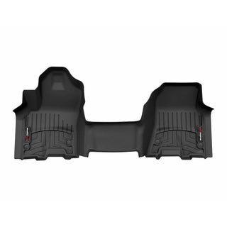 WeatherTech FloorLiner 1st Row Front Over The Hump Black: Ram 1500 2025-2026 3.6L / 5.7L Hemi