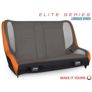 PRP Elite Series Suspension Bench Seat: Jeep Wrangler 1997-2018 2.5L I4 / 4.0L I6 / 3.8L V6 / 3.6L V6