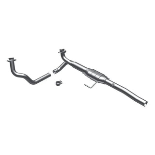 MagnaFlow HM Grade Direct Fit Catalytic Converter Spun Body: Dodge Ram 1500 2000-2001 3.9L