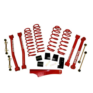 Skyjacker Suspension Lift Kit 2.5-3.5" Red: Jeep Wrangler JK 2007-2018 3.6L V6