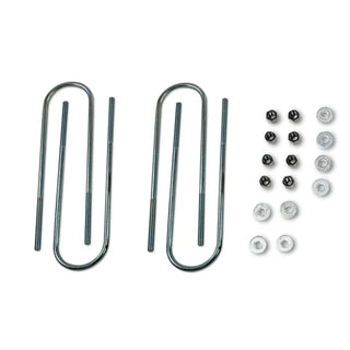 Tuff Country Rear Axle U-Bolts 4in Axle Tube Lifted 2in Blocks (REAR): Fits Dodge Ram 2500/3500 2003-2013 5.7L/6.7L Diesel/Hemi