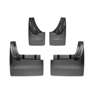 WeatherTech No Drill Mudflaps Black: Dodge Ram 2010-2018 5.7L/6.7L