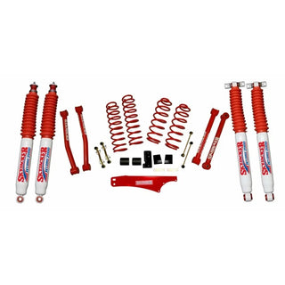Skyjacker Suspension Lift Kit 2.5-3.5" Red Hydros: Jeep Wrangler JK 2007-2018 3.6L V6