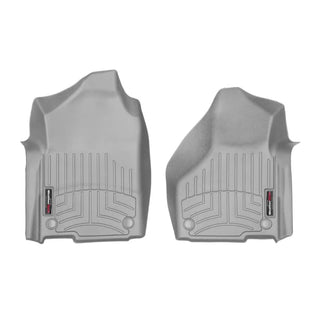 WeatherTech Front FloorLiner Grey (FRONT): Ram 2500/3500 2019-2026 6.4L/6.7L
