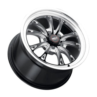 Weld S157 Belmont Drag / Gloss Black Milled | 17x11 | 5x115 | +6mm Offset
