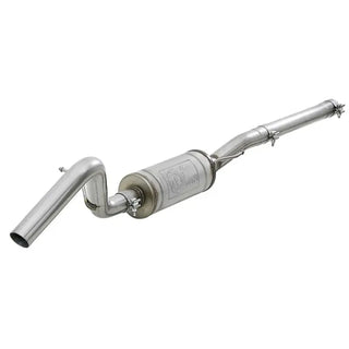 aFe MACH Force-Xp 2.5" Front Muffler Assembly: Jeep Wrangler 07-18 3.8L/3.6L