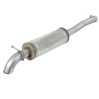 aFe ROCK BASHER Cat-Back Exhaust 2.5" to 3" Tip: Jeep Wrangler 07-18 3.8L/3.6L