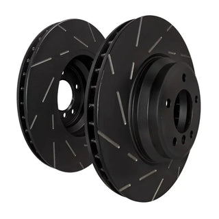 EBC USR Slotted Front Brake Rotors: 300 / Challenger / Charger / Magnum 5.7L Hemi 2005 - 2024