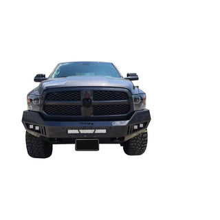 TrailFX Front Light Duty Bumper Titanium Black: Fits Ram 1500 2013-2023 w/ 3.6L/5.7L
