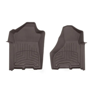 WeatherTech FloorLiner HP Front Cocoa: Ram 2500/3500 2019-2026 6.7L Diesel / 6.4L 392